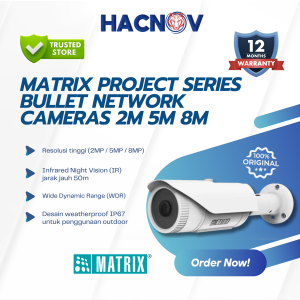 CCTV Matrix Project Series Bullet Network Cameras 2M 5M 8M