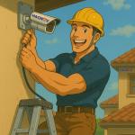 Paket CCTV Indoor/Outdoor Dahua 2 Kamera 2 Channel 1080p + Instalasi