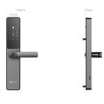 EZVIZ DL05 Smart Home Security Fingerprint Door Handle Lock