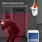 Bulb CCTV / CCTV Bohlam Wi-Fi Hacnov FHD 1080p LED INDOOR Kontrol Lewat HP