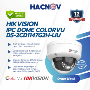 Hikvision IPC Dome colorvu DS-2CD1147G2H-LIU