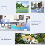 EZVIZ H9C 3+3MP Kamera CCTV Panoramik 360° Outdoor/Indoor dengan Dual Lensa Ultra Jelas